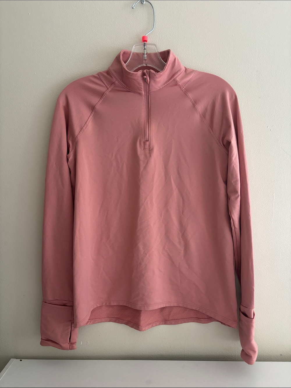 Athleta Rose Half-Zip Long Sleeve Pullover
